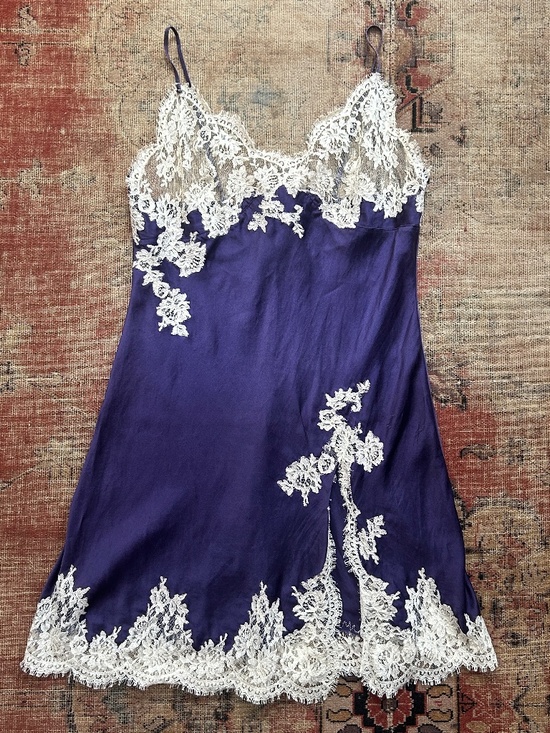 Marjolaine Dresses & Skirts - Vintage Marjolaine Silk Slip Dress